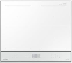 Samsung NZ64B5067YH, Induction hob, White