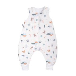 Julius Zöllner Kombinezon do spania z dżerseju z bawełny, Made in Germany, Little Fox, 48-60 miesięcy/rozmiar 104