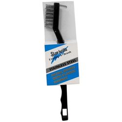 Star Brite Brosse de détail avec Manche en Plastique et Acier Inoxydable