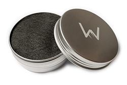 WiKa UltraLight: Spiritus spis av aluminium med kolfilt. Alkoholspis, för din bushcraft, camping, vandring och utomhusaktiviteter. Enkelt snabbt, kraftfull och läckagesäker, endast 23 g