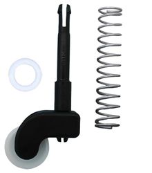 Wedo Replacement Roller for Plastic Stool Step, Complete Set consisting of Roller, Spring and Locking Ring