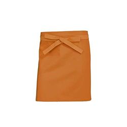 BP 1901-400-810 Bar Apron Short (Width: 75 Cm)75 Cm Wide X 45 Cm Long, 215,00 G/M², Fabric Blend, Curry, Size 75/45