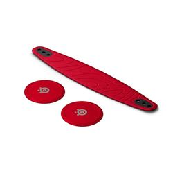 Steelseries Arctis Nova Booster Pack Cherry Red voor Arctis Nova 7 & Pro Headsets - Twee-kleurige Nylon Hoofdband & Unieke Metalen Speaker Plates - Limited Edition Collectors Item