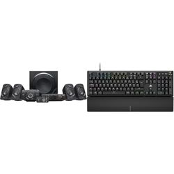 Logitech Surround Sound Luidsprekersysteem & CORSAIR K70 Core RGB Mechanisch Gaming