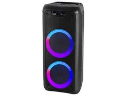 Trevi - XFest Altoparlante Speaker Amplificato 80W trasportabile con riproduttore di files Mp3 integrato, ingressi USB, MicroSD, AUX