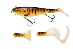 Berkley Zilla Tailswinger, Amo da Pesca, Esca Rigida, Prima Tailbait Snodata sul Mercato con Azione di Nuoto e Versatilità, Pesca di Predatori, Lucci, Unisex, Bottatrice a Motore, 89 g, 180 mm