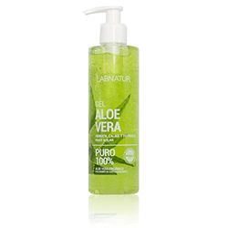 Gel Aloe Vera 100% Ren Organisk och Vegan För Kropp och Ansikte Fuktar, Regenerera, Ärr, Lugn, Uppfriskar Huden. efteråt, hårborttagning, Rakning. Snabb absorption. 250ml.