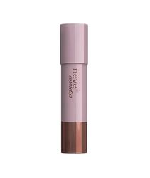 Snö Cosmetis bronzer konturering kallbrun neutral pinne med praktisk integrerad svamp Star System | "Sculptress"