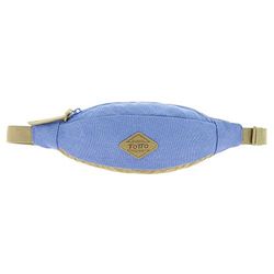 Totto - Riñonera Peline - Correa Ajustable para tu Comodidad - Color Azul - Juvenil - Talla Única