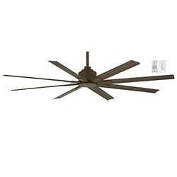 MINKA-AIRE F896-65-ORB Xtreme H20 65" Outdoor Ceiling Fan with Remote and Wall Control, Oil Rubbed Bronze Finish