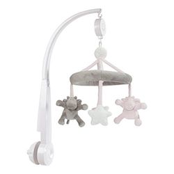 Noukies N15001.50 Lola muziekmobiel, roze cocon