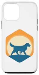 Carcasa para iPhone 12 mini diseño de amante de los perros golden retriever lindo perro golden retriever