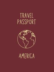 Travel Scrapbook America: Red Passport
