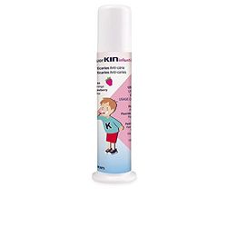 FLUORKin Infantil Pasta dentífrica con dosificador fresa 100 ml