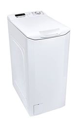 Hoover H-WASH 300 LITE H3T 272DAET1-37 Lavadora Carga Superior 7 KG, 1200 RPM, Display Táctil, One Touch, 16 Ciclos, 5 Máximo Cuidado, Ancho 40 CM, Asistente de Voz, Inicio Diferido 23H, 78 DB, Blanco