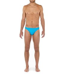 WUKX Slip de Bain Micro Sea Life Bagno, Turquoise, S Uomini