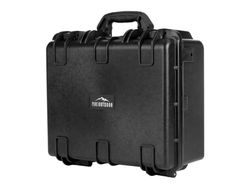 Monoprice Weerbestendige harde hoes met aanpasbaar schuim, schokbestendig, IP67-niveau stof- en waterbescherming tot 1 meter diepte, 48,3 x 40,6 x 20,3 cm, 28,5 liter, zwart - Pure Outdoor Collection