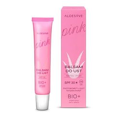 ALOESOVE Balsamo Labial 15 ml - Protector Labial con Filtro UV SPF 30 - Barra de Labios con Aroma a Mango - Hidratante Labios Suave - Protección y Cuidado Efectivo