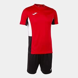 Joma Set Donubio II rood zwart wit