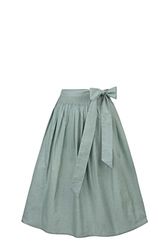 Stockerpoint Molina Dirndl schort voor dames, groen (salie), 40-44