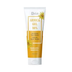 Dulàc, Arnica 98% Gel Extra Forte, 100ml, Arnica per Cavalli Uso Umano, Gel Corpo Rinfrescante con Mentolo e Olio di Buriti, per Massaggiare la Pelle di Muscoli e Articolazioni, Made in Italy