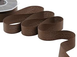 Furlanis - Poly Cotone, Nastro In Policotone Opaco Per Confezioni Regalo, Decorazioni, Bomboniere - Cacao, 25 mm x 25 m