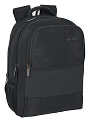 safta Mochila para Portátil 15.6'' con Bolsillo para Tablet y Conector USB Business, 300x160x430mm, Negro