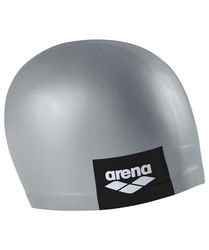 Arena Cap gorro de natação para treino logótipo Moulded, adultos unissexo, cinzento, o seu