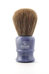 Epsilon Pennello da Barba con Cavallo, Marrone, Blu, 26 mm, Standard, Unico