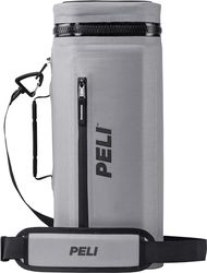 PELI Refrigeratore morbido, refrigeratore premium portatile leggero con una capacità per 8 lattine, volume interno: 8 Litri, Colore: Grigio chiaro