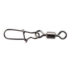 Jackson Vissen Professionele Accessoires - Extreme Strong Snap + Wervel Gr. 1-10 stuks. Hoge prestaties karabijnhaak en wervel. Visaccessoires voor kunstaas