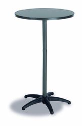Best 26587050 statafel Duo rond 70 cm, antraciet