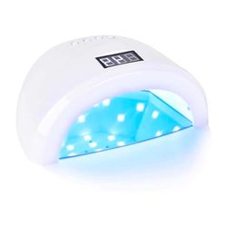 GC GLOBALCOMMERCE Lampada UV Unghie Led con Display 48W con Timer e sensore per Manicure unghie ricostruzione