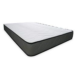 Duérmete Online Elda wiskoelastyczny materac, mocny i komfortowy, odporny na roztocza i antybakteryjny, na zimę/lato, wysokość 22 cm, 135 x 190 cm