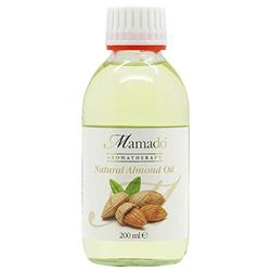 Mamado Huile d'amande Douce Soins de la Peau/Cheveux 200 ml