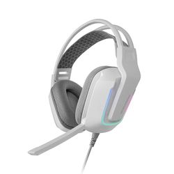 MARSGAMING MHAX Noir, Casque Gaming RGB Multiplat + Mic Amovible, 53 mm HiFi Grande