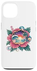 Hawaiian Sunset Beach Vibes Summer Women's Casual Case for iPhone 13