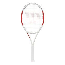 Wilson Racchetta da tennis unisex, Per un gioco a tutto campo, Per giocatori principianti e intermedi, Six.One Lite 102, Misura 0, Rosso/Bianco, WRT73660U0