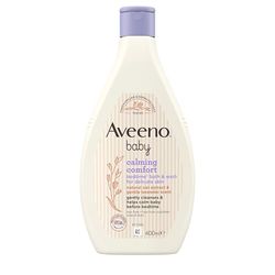 Aveeno Baby Calming Comfort Bedtime Bath and Wash, 400ml (Pack of 1)