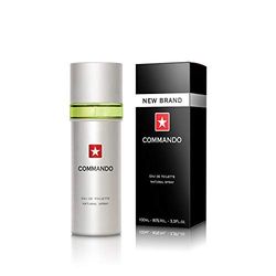New Brand Commando For Men 3.3 oz EDT Spray