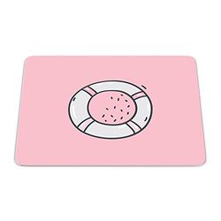 Bonamaison, Rectangle Pop Art Digital Printed Mouse Pad, Non-Slip Base, for Office and Home, Size: 22 x 18 cm