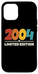 Custodia per iPhone 12/12 Pro 2004 Limited Edition 18 anni Teenager 18° compleanno