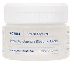 Korres Griekse Yoghurt Probiotic Quench Slapen Facial 40ml