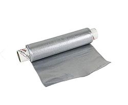 Dycem 1 x 40 cm antislip haspel - zilver