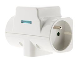 Zenitech - Protetor contra picos Triplite 2 x 16A 2P+T 1 x 6A 2P - branco