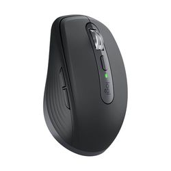 Logitech MX Anywhere 3S for Business, ratón inalámbrico, Compacto, 8000 dpi, Desplazamiento MagSpeed, Clic Discreto, Bluetooth, conexión Logi Bolt Segura, para Windows/Mac/Chrome/Linux - Grafito