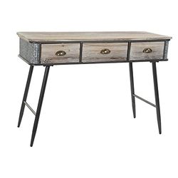 DKD Home Decor Console bruin metalen dennenhout (118 x 45 x 80 cm)