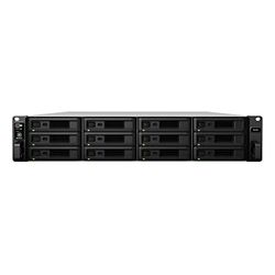 Synology SA3400 - NAS server - 12 bays - rack-mountable - RAID 0, 1, 5, 6, 10, JBOD, RAID F1 - RAM 16 GB - Gigabit Ethernet / 10 Gigabit Ethernet - iSCSI - 2U