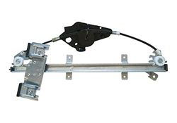 PROPOSTEONLINE Mecanismo de elevalunas fabricado para FORD FIESTA de 2002 a 2008 5 puertas delanteras derecha de repuesto 1225776