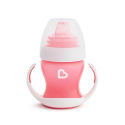 Munchkin Gentle overgangstrainingsbeker, 118 ml, roze, 1 stuk